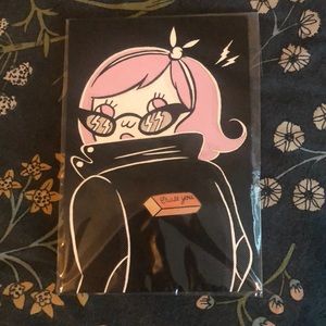 Tuesday Bassen “Erase You” enamel pin